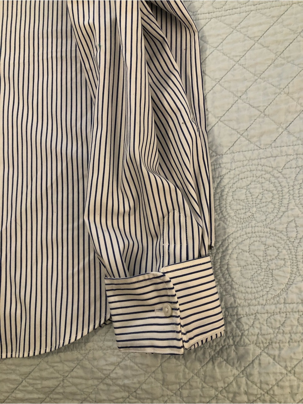 Lauren Ralph Lauren striped button down shirt. Size medium. - Picture 4 of 9